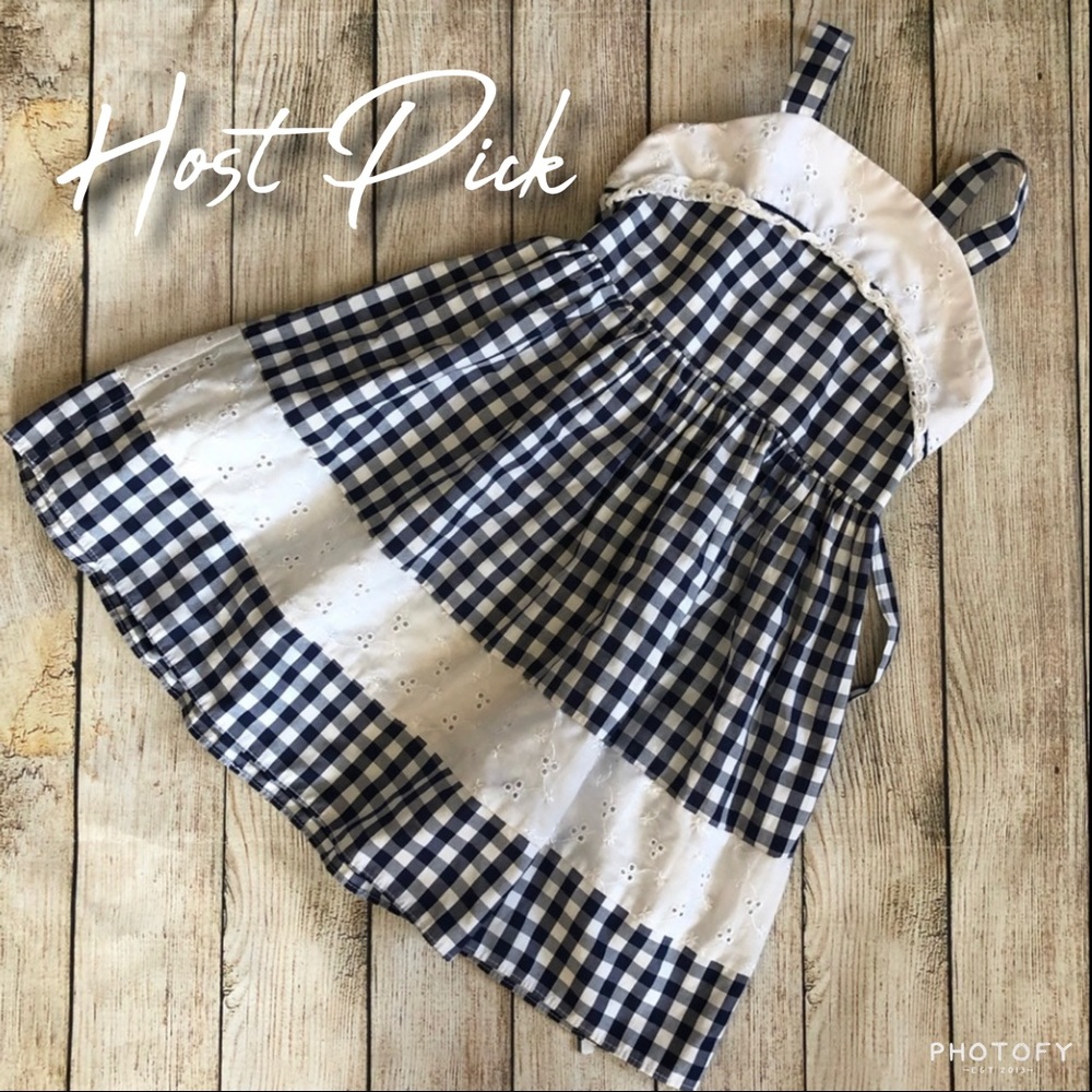 Youngland girls checkered summer dress
